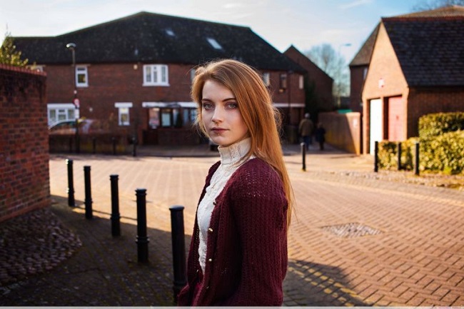 Woman in Oxford UK